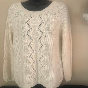 Knit Sweater - Cute button detail!